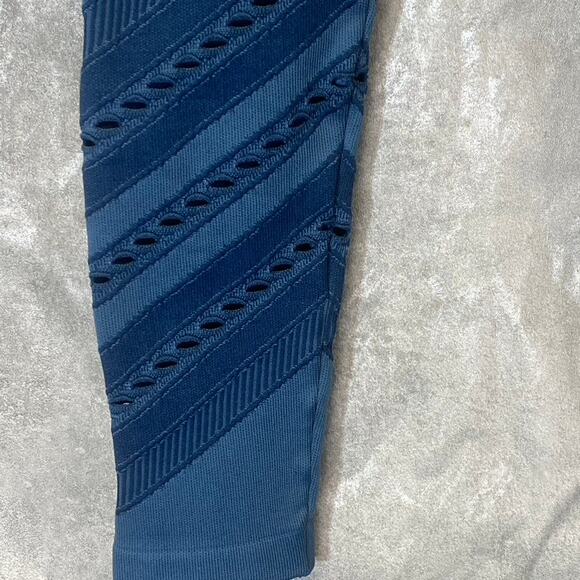 NUX Women's Steely Skies High Life High-Waist Open Mesh Seamless Pull-On Ankle - Picture 7 of 10